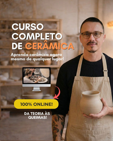 Curso Completo de Cerâmica — 100% ONLINE!