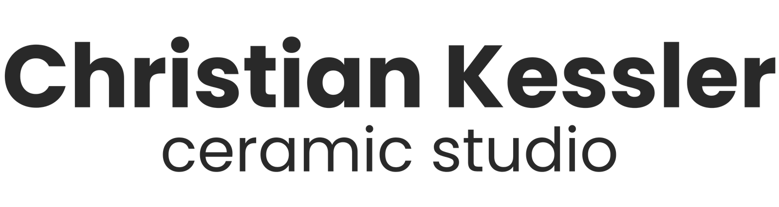 Christian Kessler ceramic studio logo